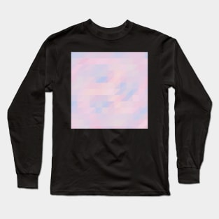 Abstract Lines Pastel Colors Long Sleeve T-Shirt